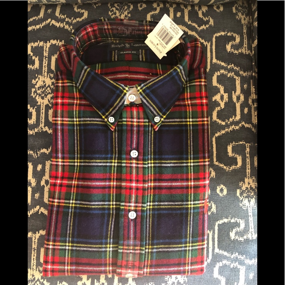 Polo Ralph Lauren Men’s XL Cotton checked flannel